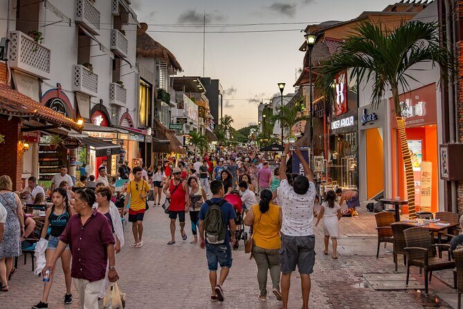 Mother Nature, Tulum and beach paradise with lunch - Playa del Carmen shopping on 5th Avenue (only if your hotel is in Cancun)