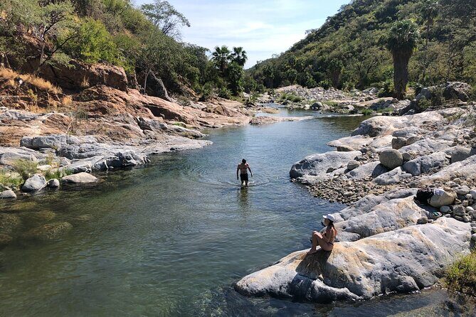 Natural Hot Springs Experience - Cold River Pools and the Waterfall Swim Factor