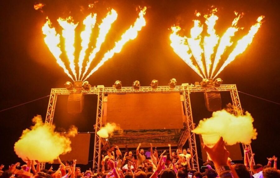 Neon Glow night Beach Party Regular - Price and What You Get for $65 (It’s Really About Drinks + Food)