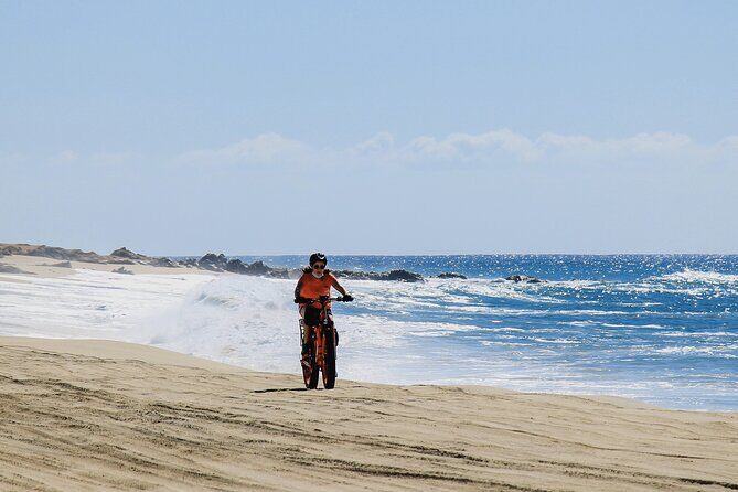 New Attraction: Guinness World Record Sky Bike in Los Cabos - Playa Migriño: Golden Sands, Dunes, Whale Season, and Sunset Time