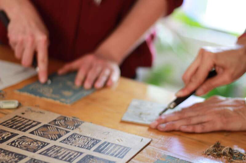 Oaxaca de Juarez: Art Printing Workshop with a Local Artist - Carving the Woodblock: Where Your Design Becomes Physical