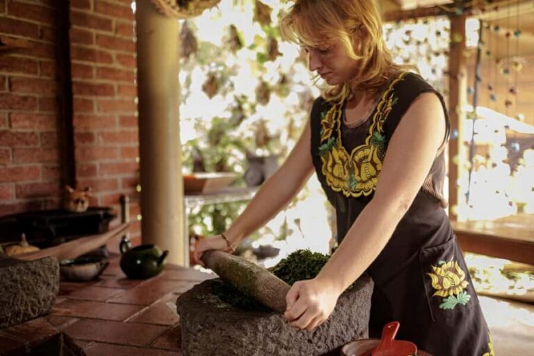 Oaxaca de Juarez: Traditional Oaxacan Cooking Class - Organic herbs and chiles: where the flavor starts