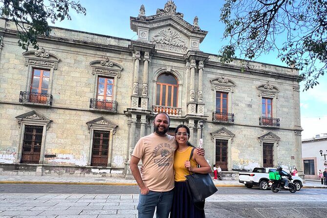 Oaxaca Walking Tour - Teatro Macedonio de Alcala: architecture with a timeline