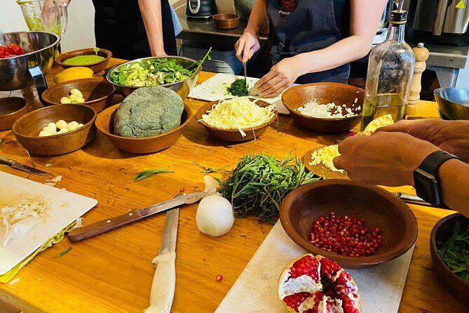 Oaxacan Vegetarian Cooking Class - Back to the kitchen at Espacio Mezcal: rustic, active, and teamwork-heavy