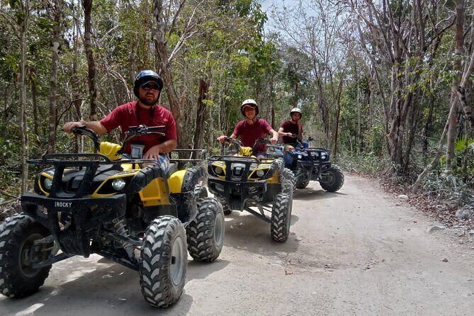 Off Road ATV Tour with Caverns, Cedral & Beach Time with Transfer - Guides make or break the day: Gizmo, Jorge, Oscar, and Claudio