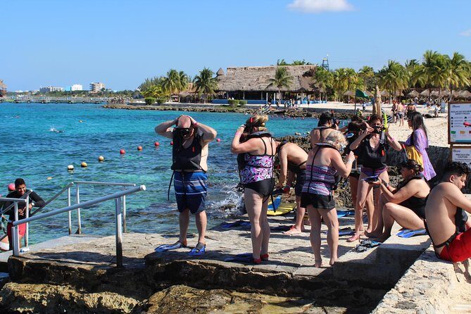 Official Chankanaab Beach Park Day pass with Snorkel - When water conditions change the snorkel plan
