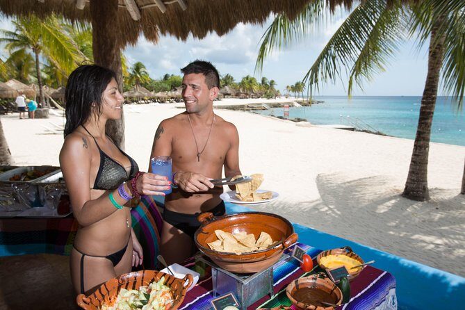 Official Chankanaab Park Day pass and Snorkel with Lunch included - Lunch by the seashore: what’s included and where confusion can happen