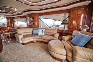 Olivia Grace 60 ft British Princess Yacht Rental - The Crew and Service Style: Dedicated Staff, Personal Bartender, and Attention to Detail