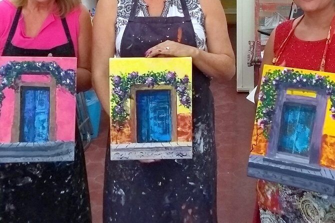 One Painting in One Day, Doors of San Miguel - Price and Value for a 4-Hour, Small-Group Workshop