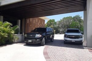 One-way Airport Transfer to Cancun or Playa del Carmen - Wi‑Fi plus Bluetooth Spotify: turn the ride into your playlist