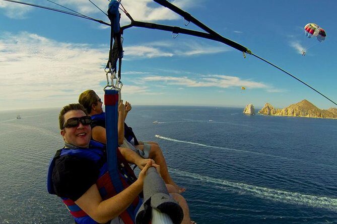 Outdoor Adventure: Parasailing in Los Cabos - Soar Above Cabo San Lucas Bay at Up to 600 Feet
