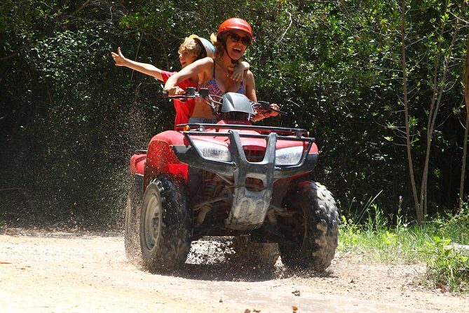 Outdoor Combo Tour: ATV with Waverunner or Speedboat from Cancun and RivieraMaya - Jungle ATV riding: 45 minutes, real trail vibes, and speed limits
