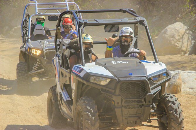Outdoor Ziplining and UTV Adventure from Los Cabos - Rappels and rock work: the adventure section people remember