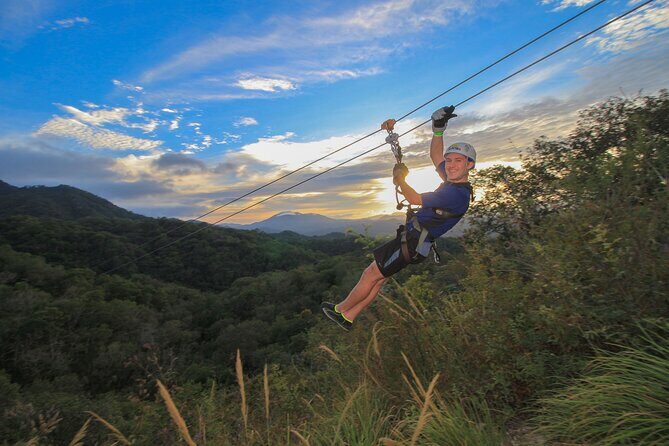 Outdoor Ziplining, Waterfalls & Speed boat in Puerto Vallarta - Waterfall rappel and jungle bridges: wet, thrilling, and intense