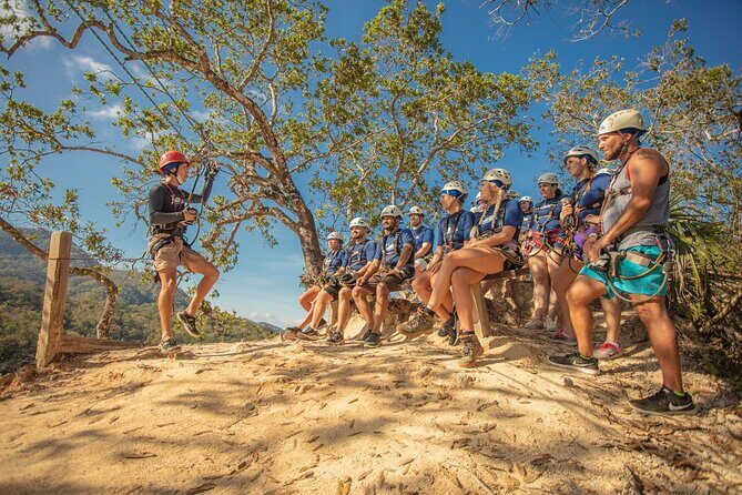 Outdoor Ziplining, Waterfalls & Speed boat in Puerto Vallarta - The water slides finale: brave the towering finish