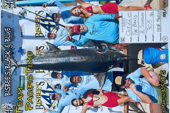 Pacifictime too sports fishing in Cabo San Lucas - Entering the Day on a 31ft Bertram From O Dock 2