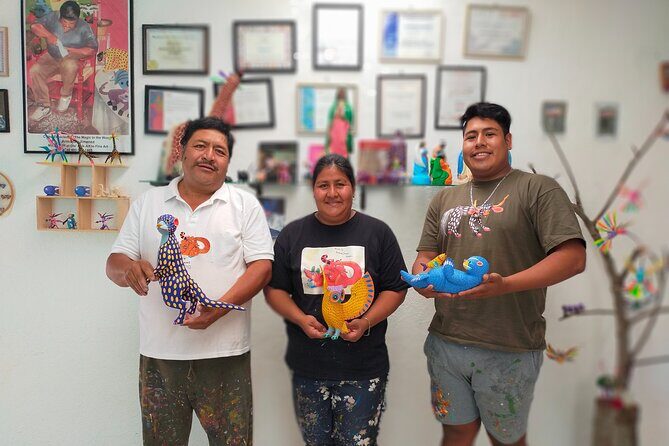 Paint your Alebrije with the Jimenez family. - Key points before you go