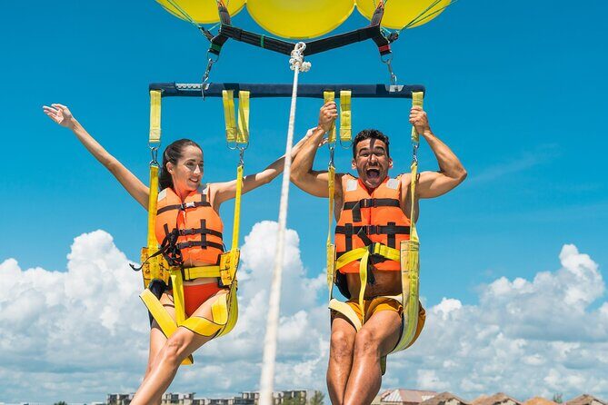 Parasailing & Beach Club with Transportation In Riviera Maya - A 5-Hour Parasail Day Centered on Maroma Beach