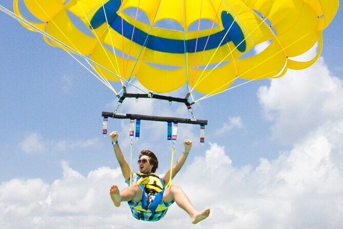 Parasailing & Beach Club with Transportation In Riviera Maya - Parasailing Flight Basics: 15 Minutes in the Air Without Guesswork
