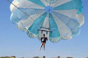 Parasailing Los Cabos Adventure - The Two Big Sights on the Water Route: Arch First, Beach Next