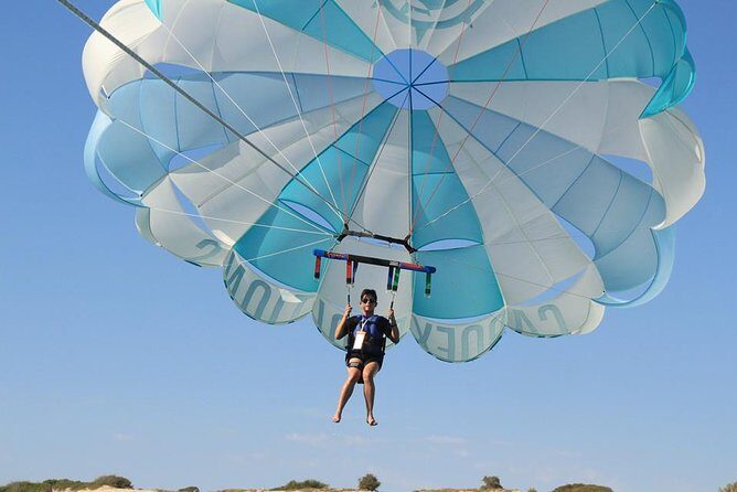 Parasailing Los Cabos Adventure - The Two Big Sights on the Water Route: Arch First, Beach Next