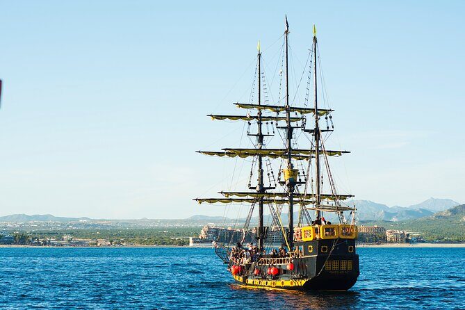 Pirate Ship Sunset Dinner and Show in Los Cabos - Open Bar on a Sunset Cruise: Beer, Wine, Tequila, Vodka, and Sodas