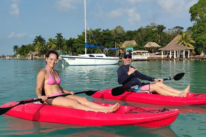 Pirate's Channel & 3 Lagoons Kayak or SUP/Paddle Tour +Meditation - The Learning Track: Cenotes, Stromatolites, and Bacalar’s Core Secrets