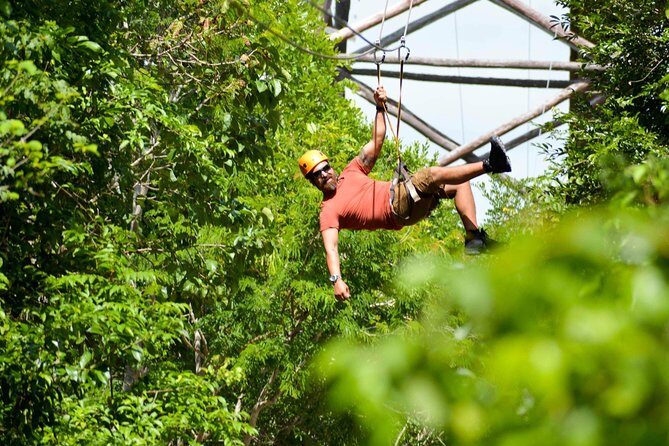 Playa del Carmen Jungle Tour: Tulum, Cenote Snorkeling, Ziplining and Lunch - Tulum Archaeological Site: impressive views, then the heat reality