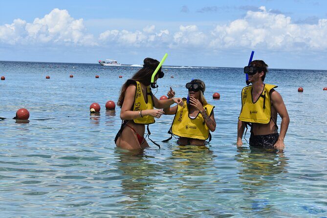 Playa Uvas Beach Club All-Inclusive Pass - Entering the water: rocky shoreline, but you do have access options