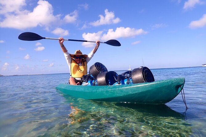 Power Snorkel By Sea Scooters & Tequila Tasting - Marine life highlights: fish schools, coral spots, and sting rays