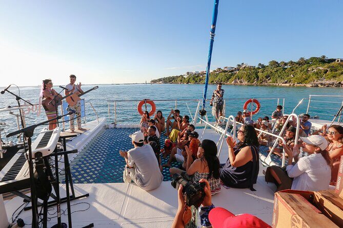 Private Catamaran from Cancun to Isla Mujeres | For up to 100 pp - Stop 2: El Farito Snorkeling (The Reef Time That Makes the Trip)