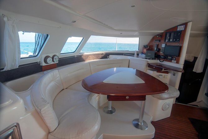 Private Catamaran from Cancun to Isla Mujeres | For up to 30 pepl - Stop 2: Playa Norte Swim Stop on Isla Mujeres
