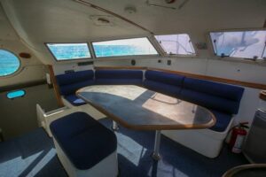 Private Catamaran from Cancun to Isla Mujeres | For up to 40 pp - Stop One: Museo Subacuatico de Arte at Manchones Reef (Why It’s Worth It)