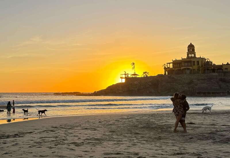 Private experience from Cabo San Lucas to La Paz: (Balandra beach) - Playa Cerritos sunset: surfers, waves, and a proper ending