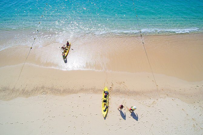 Private Glass bottom Kayak and snorkel at two Bays - Price and What $130 Per Person Actually Buys