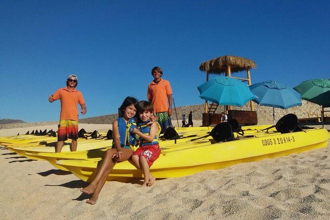 Private Glass bottom Kayak and snorkel at two Bays - Chileno Bay Snorkel: Corals, Fish, and Wildlife Possibilities