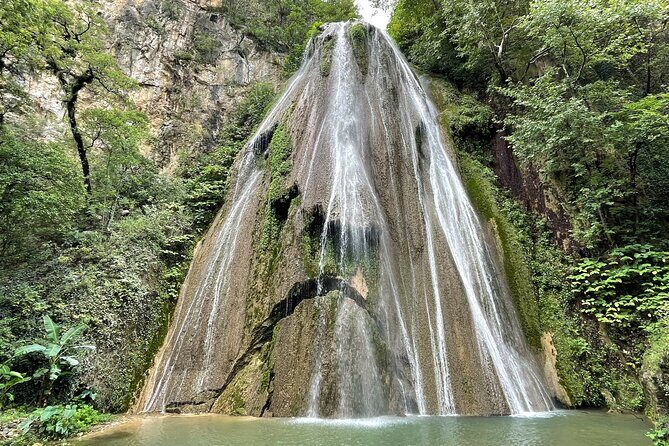 Private/Group Cola de Caballo Waterfall & Santiago (Premium SUV) - Santiago Pueblo Mágico: cobblestones, Saint James Church, and what to eat