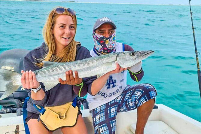 Private Inshore Fishing Experience in Isla Mujeres and Cancún - What you’ll target: barracuda and friends, depending on season