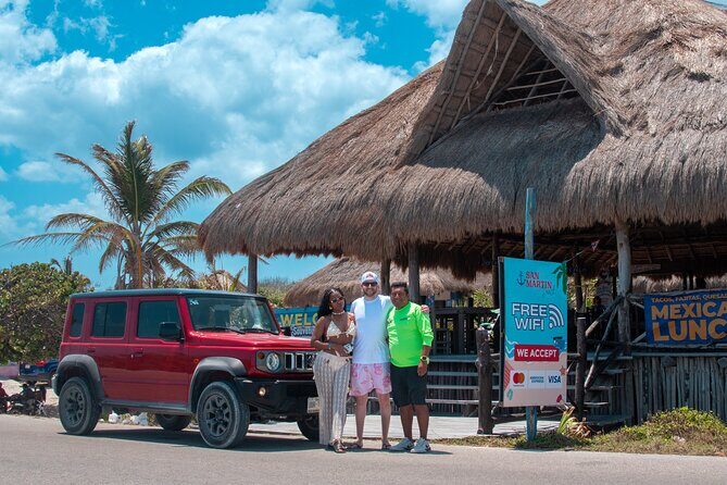 Private Jeep or Buggy Tour Snorkeling Maya Park and Tacos - The private drive around Cozumel: viewpoints, local shopping, and off-script flexibility
