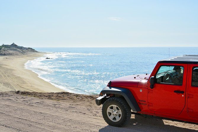 Private Jeep Tour Cabo Pulmo - Tropic of Cancer stop: a quick science lesson with a photo payoff