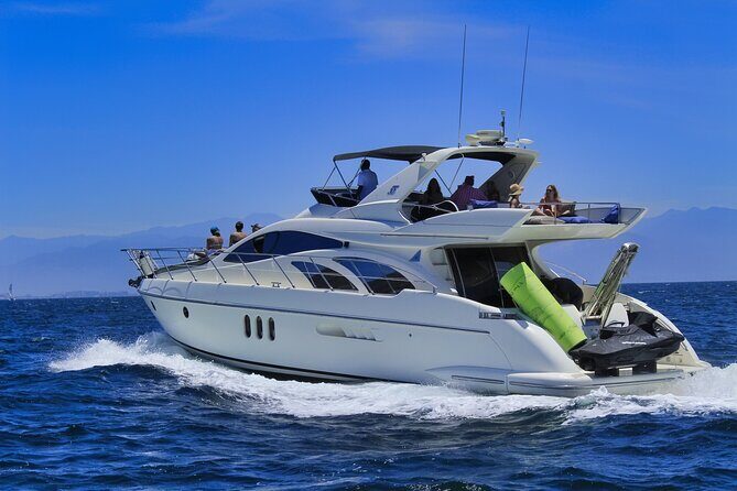Private Luxury Yacht Chica 55' VIP All Inclusive + Jet Ski - Your Floating Base in Puerto Vallarta’s Bay of Banderas