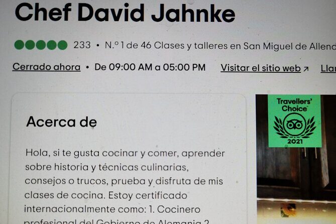 Private Mexican Cooking Class with Licensed Chef - Enchiladas Verdes: tomatillo-chili sauce technique you can repeat