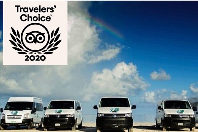 Private Minibus Transfers from Cancun Airport - The Ride: AC, Wi‑Fi, Towels, and Water You Can Feel Good About