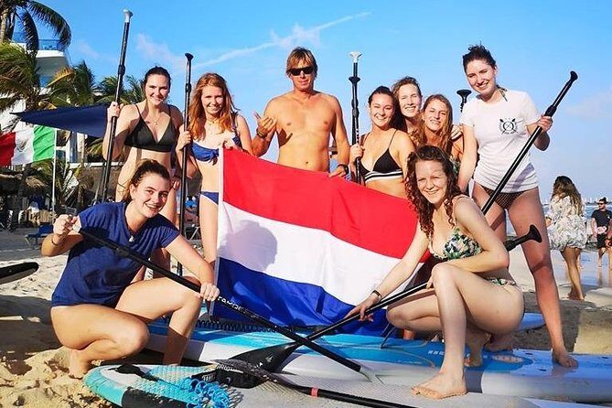 Private Paddleboard Class w/ Certified Instructor - The beach warm-up: stance, paddle technique, and safety