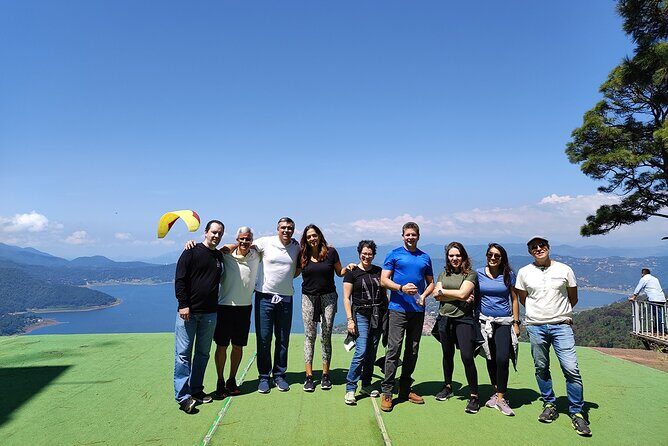 Private Paragliding Flight in Valle de Bravo with Instructor - The Takeoff and 30-Minute Flight Over Valle de Bravo