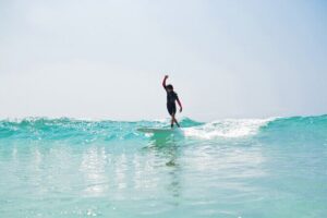Private Surf lessons at Cerritos - Stop 1: the Transpeninsular Highway photo break with ocean + mountains