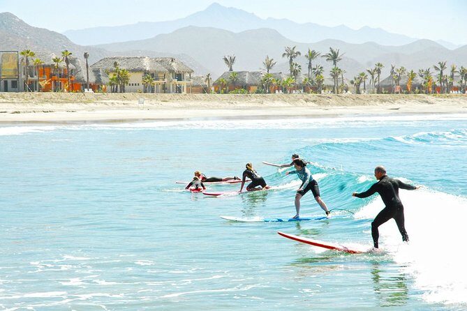 Private Surf lessons at Cerritos - Stop 2 at Playa Los Cerritos: where the lesson turns into real wave time