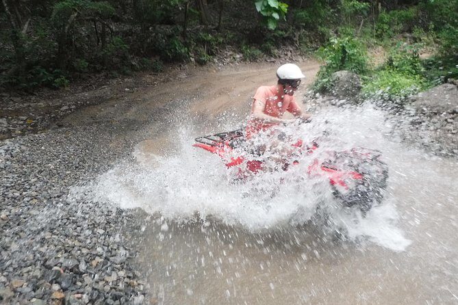 Private Tour: Puerto Vallarta ATV Adventure - Waterfall, hidden bar stops, and the food stop reality check