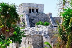 Private Tour to Tulum, Cenote and Swimming with Turtles - Taak Bi Ha: snorkeling in an underground cenote setting