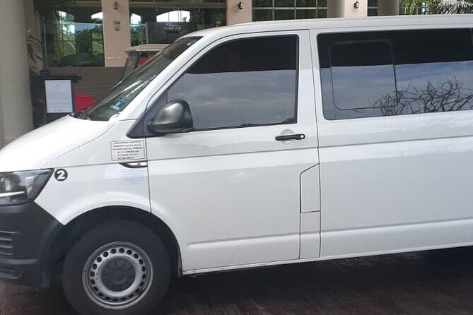 Private transportation from CUN Airport to Cancun Hotel Zone - Comfort Details: AC, Clean Vans, and What’s Not Included